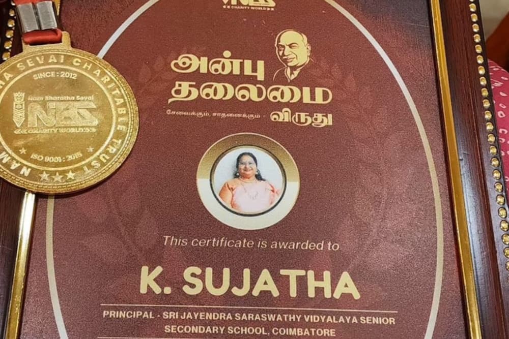 Anbu Thalaimai Award